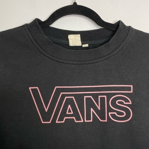 VANS graphic black logo crewneck sweatshirt - Picture 4 of 10